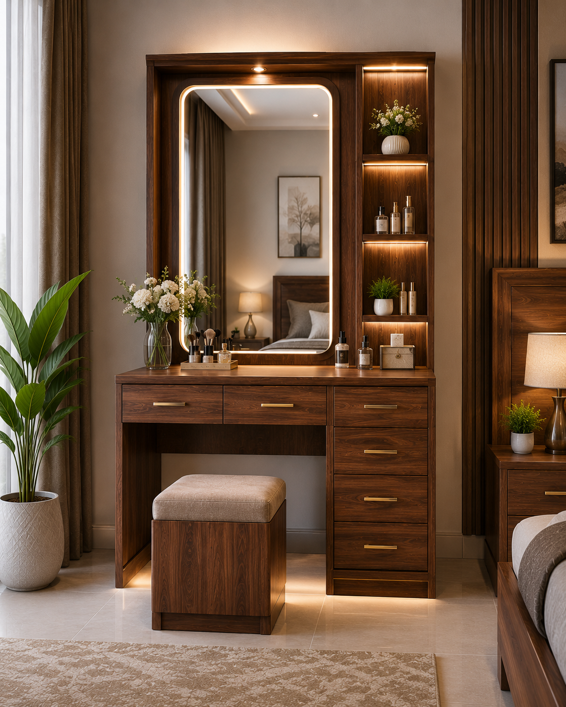 Wooden Dressing Table by Awan Furniture
